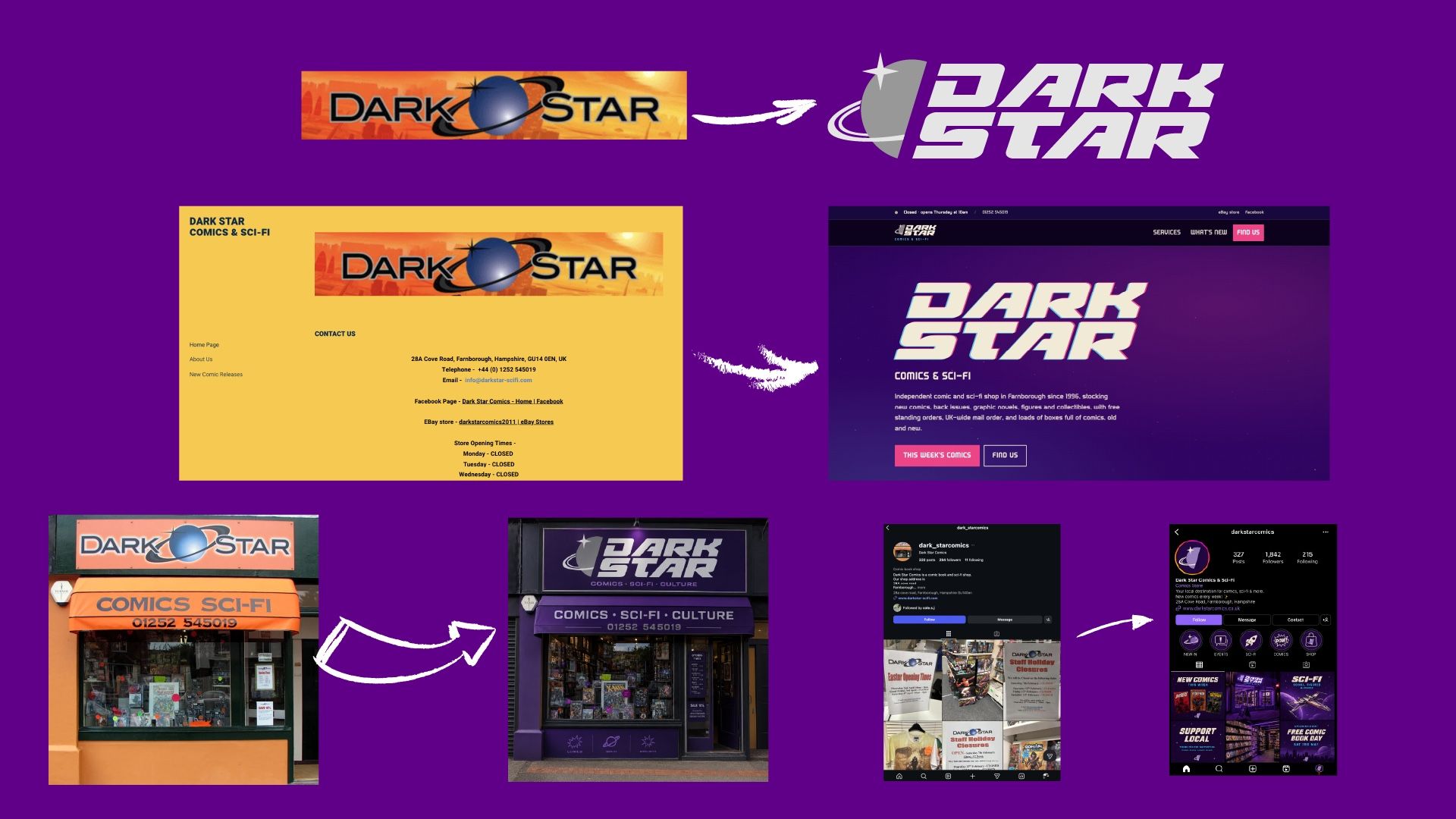 Dark Star Brand Redesign